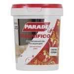 Лак декоративный PARADE Deco magnifico светлое серебро 0,9л