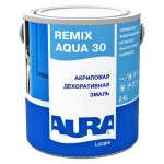 Эмаль акриловая AURA LUXPRO REMIX AQUA 30 2,4л