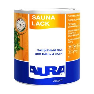 Лак для бань и саун AURA Sauna Lack 1л