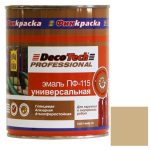 Эмаль DecoTech Professional ПФ-115 Ral 1001 бежевая глянцевая 0,9 кг