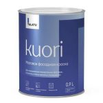 Краска атмосферостойкая TALATU Kuori База А фасадная 0,9 л белая