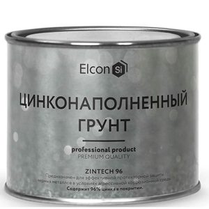 Грунт-эмаль цинконаполненная Elcon Zintech 96% 1 кг