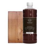 Морилка деревозащитная MASTERGOOD махагон 0,5л