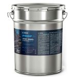 Грунт-эмаль по ржавчине 4 в 1 Лакра Prof it RAL 9005 черный 15 кг