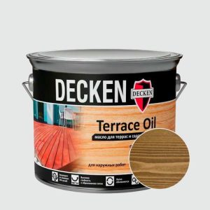 Масло DECKEN Terrase Oil Spice для террас Бренди 2,5 л