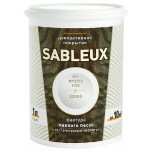 Покрытие декоративное LIMPRESSION Sableux с эффектом перламутрового песка 1л