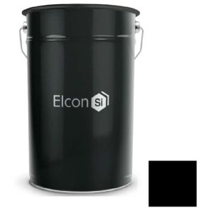Эмаль термостойкая Elcon КО-8111 400 градусов чёрная 25 кг