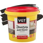 Эмаль акриловая для пола VGT Профи ВД-АК-1179 венге 1 кг