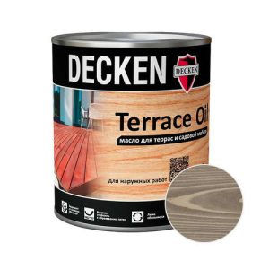 Масло DECKEN Terrase Oil Wood для террас Дуб антик 0,75 л