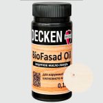 Масло-лазурь DECKEN Bio Fasad Oil Spice Белый 0,125 л