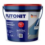 Гидроизоляция ПЛИТОНИТ гидроэласт полимерная 1,2кг