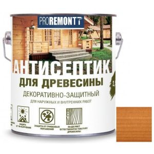 Антисептик для древесины Proremontt Махагон 2,5 л