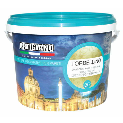 Краска декоративная ARTIGIANO Torbellino 2,5л перламутр