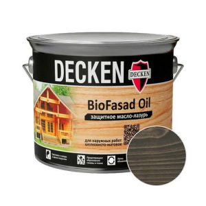 Масло-лазурь DECKEN Bio Fasad Oil Wood Венге 2,5 л