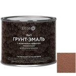 Грунт-эмаль Elcon Smith 3 в 1 с молотковым эффектом медь 0,4 кг