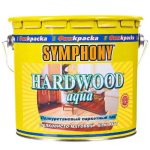 Лак Symphony Harwood Aqua шелковисто-матовый 3/2,7 л