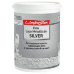 Краска лессирующая LIMPRESSION Cire base metallisee Silver 0,8л