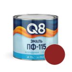 Эмаль FORMULA Q8 ПФ-115 Вишневый 1,9 кг