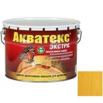 Покрытие алкидное защитно-декоративное для древесины Акватекс Экстра полуглянцевое Сосна 3 л