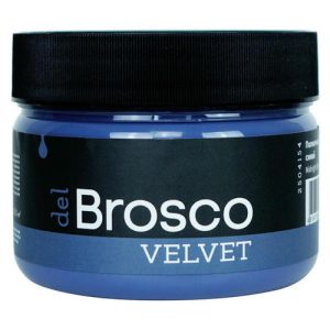 Краска акриловая DEL BROSCO Velvet интерьерная 0,25л синяя