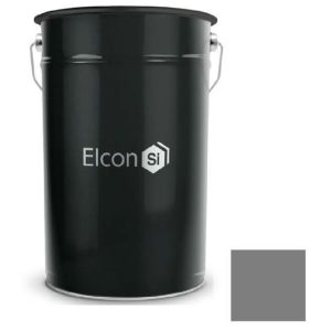 Эмаль термостойкая Elcon КО-811 серебристо-серая 25 кг