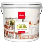 Эмаль акриловая универсальная Mokke 12788 матовая Полярная Сова 2 кг