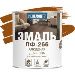 Эмаль для пола Proremontt ПФ-266 желто-коричневая 0,9 кг
