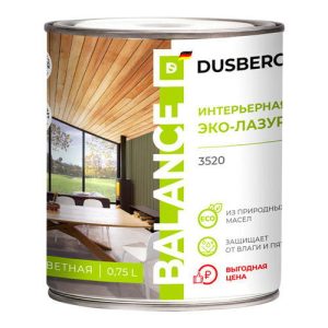 Эко-лазурь интерьерная DUSBERG Balance 0,75л бесцветная