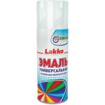 Эмаль аэрозольная Lakko белая глянцевая 0,15кг
