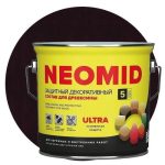 Пропитка для древесины Neomid Bio Color Ultra Махагон 2,7 л