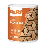 Антисептик кроющий AURA Mansarda 2,5л белый