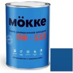 Эмаль алкидная Mokke ПФ-115 синяя 20 кг