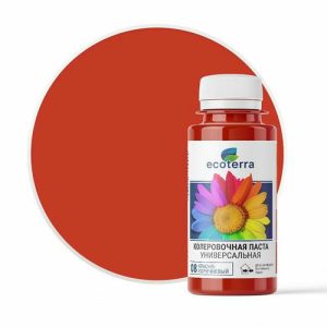 Паста колеровочная ECOTERRA красно-коричневый N8 0,1л