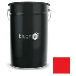Эмаль термостойкая Elcon КО-828 400 градусов ярко-красная 25 кг