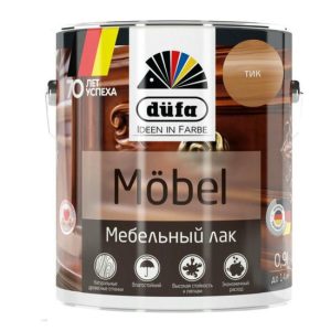 Лак мебельный Dufa Mobel тик 0,9 л