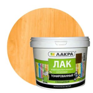 Лак акриловый тонированный Лакра с УФ-фильтром орегон 2,5 кг