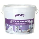 Краска акриловая HUSKY для детских комнат 9л база А