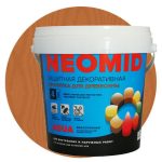 Пропитка для древесины Neomid Bio Color Aqua Кедр 0,9 л