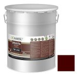 Эмаль для пола Лакра ПФ-266 красно-коричневая 20 кг