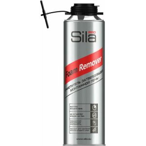Очиститель затвердевшей монтажной пены SILA PRO FOAM REMOVER (500мл/340гр)