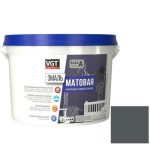 Эмаль универсальная VGT матовая Ral 7024 графитовая 2,5 кг