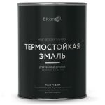 Эмаль термостойкая для печей и каминов Elcon Max Therm 1200 градусов чёрная 0,8 кг