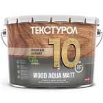 Средство для защиты древесины Текстурол Wood Aqua Matt 13910 белое 10 л