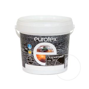 Лак EUROTEX Эко паркетный матовый 0,8 л