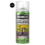 Грунт-эмаль аэрозольная HAMMER по ржавчине 520мл RAL9005 черная