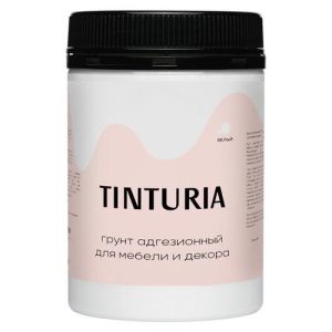 Грунт адгезионный TINTURIA для мебели и декора 0,35кг белый
