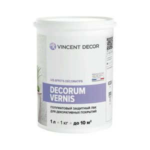 Защитный лак VINCENT DECOR Декорум Вернис 1 л