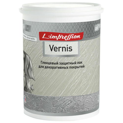 Лак защитный для декоративных покрытий LIMPRESSION Vernis глянцевый 1л