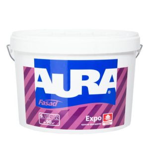 В/Д краска фасадная (TR) AURA Expo 9л