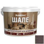 Лак акриловый для древесины Акватекс Шале венге 9 кг